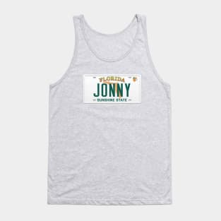 Jonny License Plate - FL Tank Top